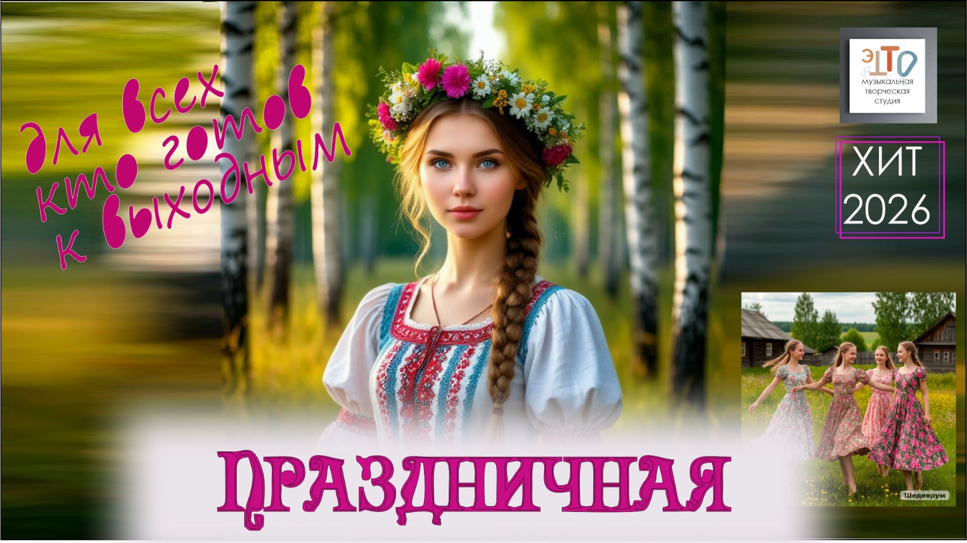 Праздничная.🎼 Песня для тех кому хочется веселья.💥💖