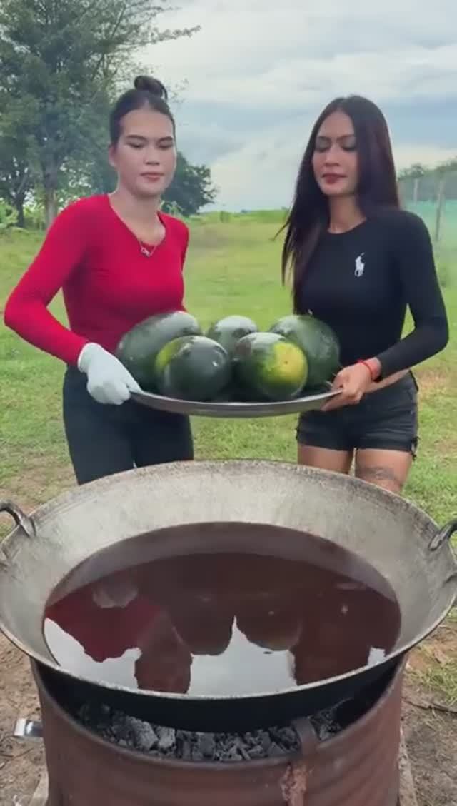 Вкусный рецепт приготовления арбузного желе.