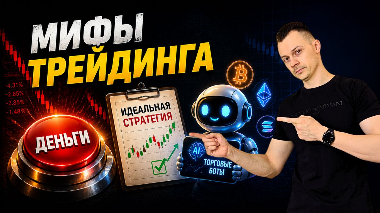Главные мифы трейдинга: идеальная стратегия, кнопка «деньги» и суперботы