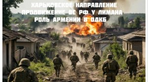 Новости СВО Сегодня-Харьковское направление Продвижение ВС РФ у Лимана Роль Армении в ОДКБ