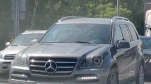 Мерседес GL проверка лкп толщиномером