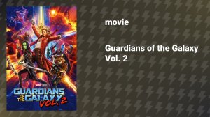 Guardians of the Galaxy Vol. 2 (movie, 2017)