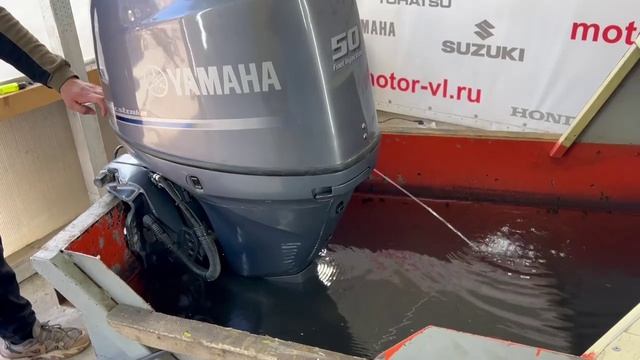 Запуск двигателя Yamaha F50 EFI