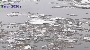 Ледоход на Оби.