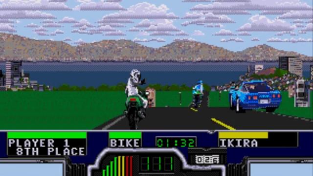 Road Rash -SEGA CD- (USA) ДЕМОНСТРАЦИЯ