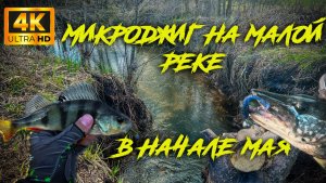 Рыбалка в начале мая. Namazu Flyweight 0.5-5g. Река ожила после холодов.
