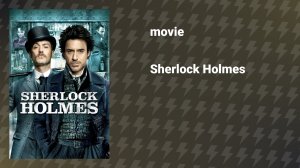 Sherlock Holmes (movie, 2009)