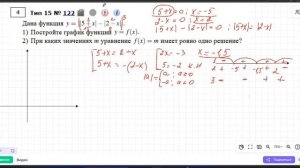ВПР 10. Математика. Номер 15. Графики с двойным модулем.