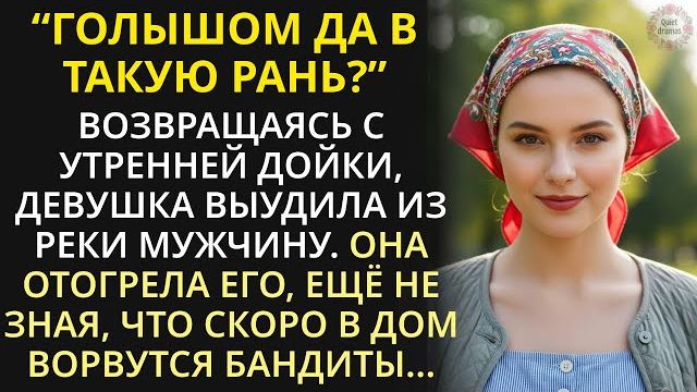 Истории из жизни|Доярка спасла чужака на реке, но не ожидала того|Аудио рассказы|Жизненные истории
