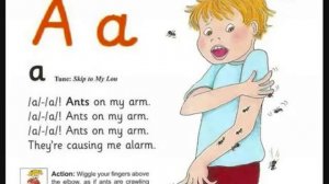 Jolly Phonics   A a