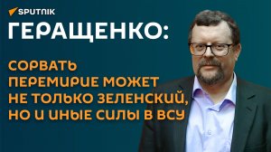 Геращенко: сорвать перемирие может не только Зеленский, но и иные силы в ВСУ