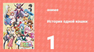 История одной кошки 1 серия (аниме-сериал, 2015)