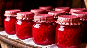 Ароматное желе из красной смородины на зиму_ простой рецепт без желатина