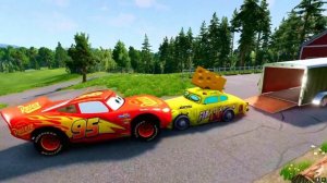 Horror Story Doc Hudson Сheese Slime Zombie McQueen (Pixar Cars) BeamNG Drive