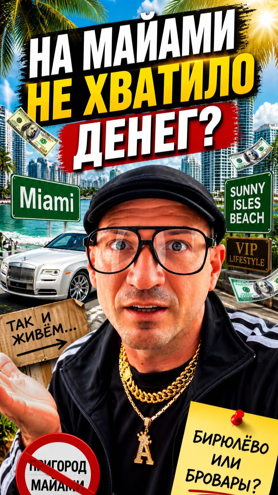 На Майами не хватило денег?