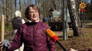 «Мы за чистоту»: чебоксарцы привели в порядок парк «40 лет Победы»
