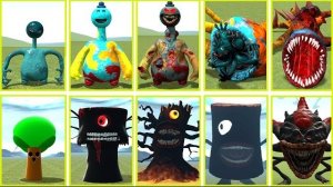 НОВЫЙ РАЗМЕР ALL DOEY CURSED ПРОТИВ ALL SPRUNKI TREE POPPY, ВРЕМЯ ПРОХОЖДЕНИЯ В GARRY'S MOD