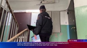 Более 8 млн руб. отдали мошенникам жители Сысертского и Арамильского округов