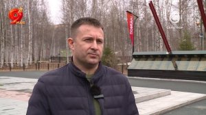 Украшение города к 9 мая