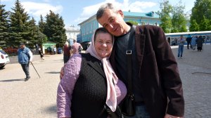 Наши прихожане после Божественной Литургии 11.05.2025 года