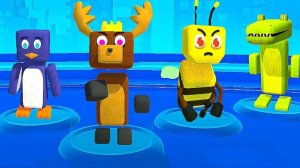 ОТРЯД МОНСТРОВ Super Bear Adventure/Схватки с Боссами, Прятки и Поиск Секретных Сундуков