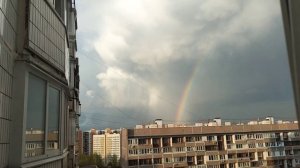 Радуга-дуга...Явление природы после грозы.