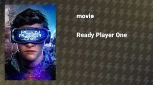 Ready Player One (movie, 2018)