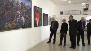 Нартский эпос в Картинной галерее Черкесска