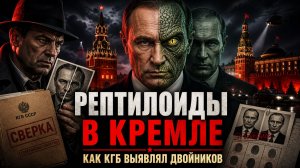 Рептилоиды в Кремле: Как КГБ выявлял двойников политиков. Мистический детектив. Страшные Истории