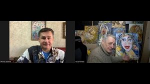 Ален и Хасай Алиевы, всем привет! Картины.