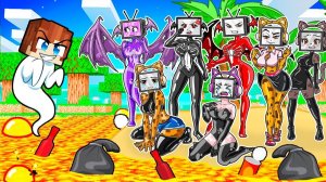 Я СТАЛ ПРИЗРАКОМ И ЗАТРОЛЛИЛ ВСЕХ ТВ ВУМЕН В МАЙНКРАФТ! КРАСЯ TV WOMAN MINECRAFT