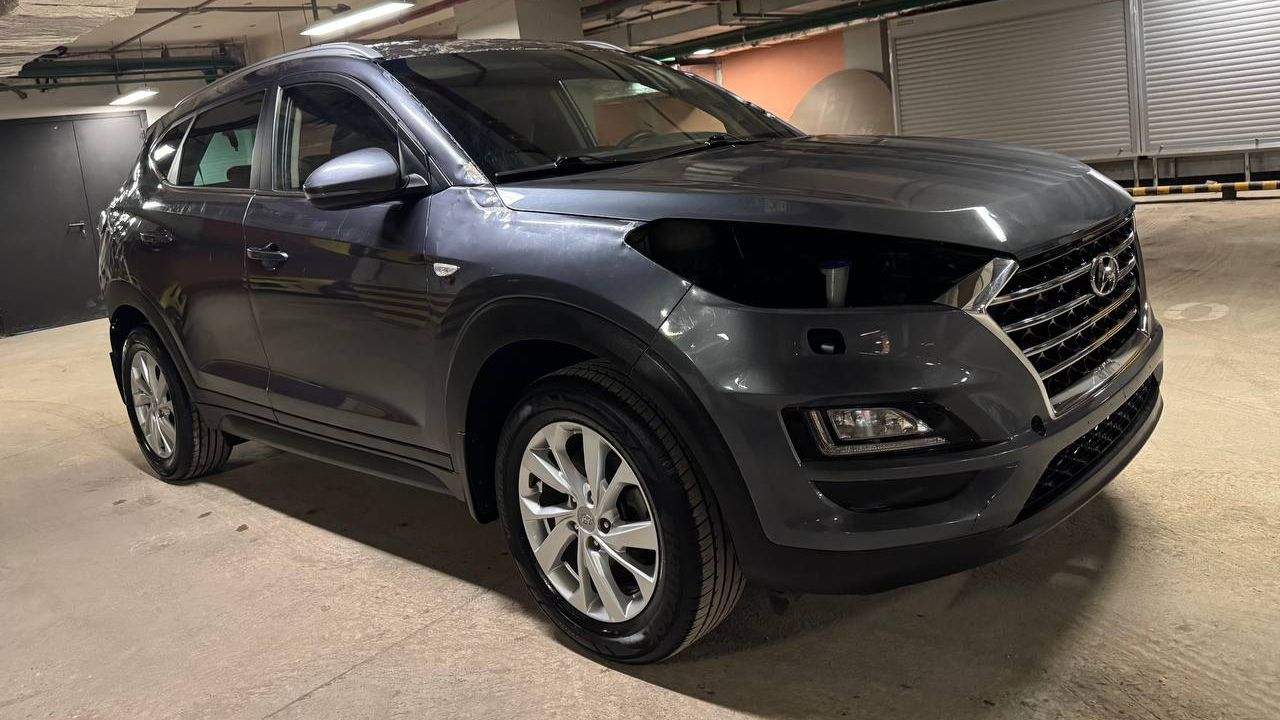 Hyundai Tucson; 2.0 МT; 2018; Серый смотреть онлайн