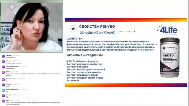 Ренуво поддержит вас в любой стрессовой ситуации