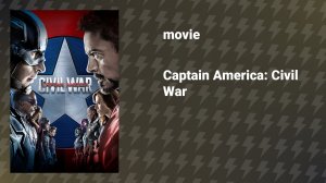 Captain America: Civil War (movie, 2016)