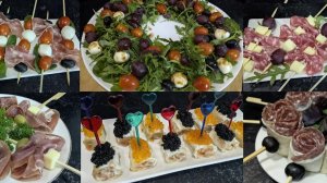 Вкусные закуски, которые произведут фурор на праздничном столе. Быстрые закуски