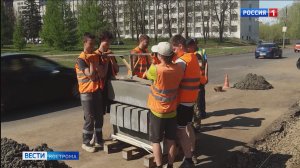 Студенты Костромского автотранспортного колледжа органично влились в бригады «Костромаавтодора»