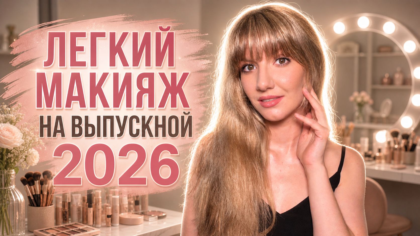 Легкий макияж на выпускной 2026