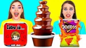 Шоколадный Фонтан Челлендж # Потрясающие Кухонные Хитрости от TeenDO Challenge