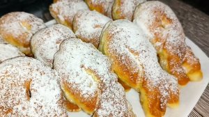 Самый ДЕШЕВЫЙ рецепт к чаю! Пышки «Минутка» на кефире. Проще не придумаешь!