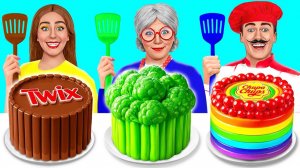 Кулинарный Челлендж# Я против Бабушки # Веселые Кухонные Трюки от TeenDO Challenge