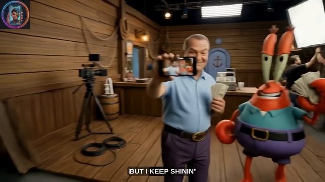 When SpongeBob Became Real…  🎵✨ (SpongeBob, Patrick, Mr. Krabs, Sandy, Mermaid Man, Plankton & More