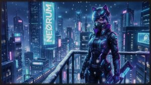 NEON SNOW SENTINEL ⧸⧸ Synthwave, Cyberpunk, Darkwave, Retrowave, Dreamwave
