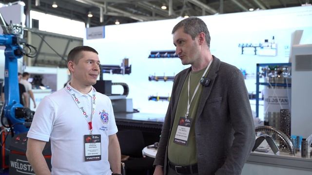 Мнение со стороны - участник выставки о плюсах работы ГАЗИФИКАТОРА VS БАЛЛОНОВ для работы станка