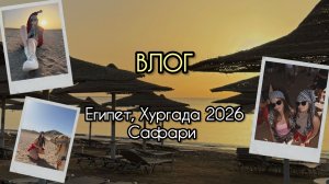 Travel ВЛОГ: Египет 2026, Хургада, часть 3, Сафари.