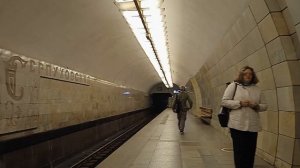 В погоне за темотическими поездами на Серпухова Тимирязевской линии метро!1 серия.