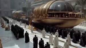 Империя Чёрного Обсидиана Золотых Фараонов. Видео от ИИ.