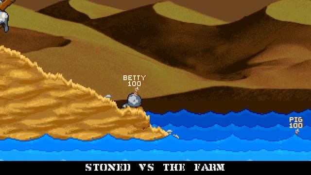 Worms: The Director's Cut (1997) [Amiga 1200]