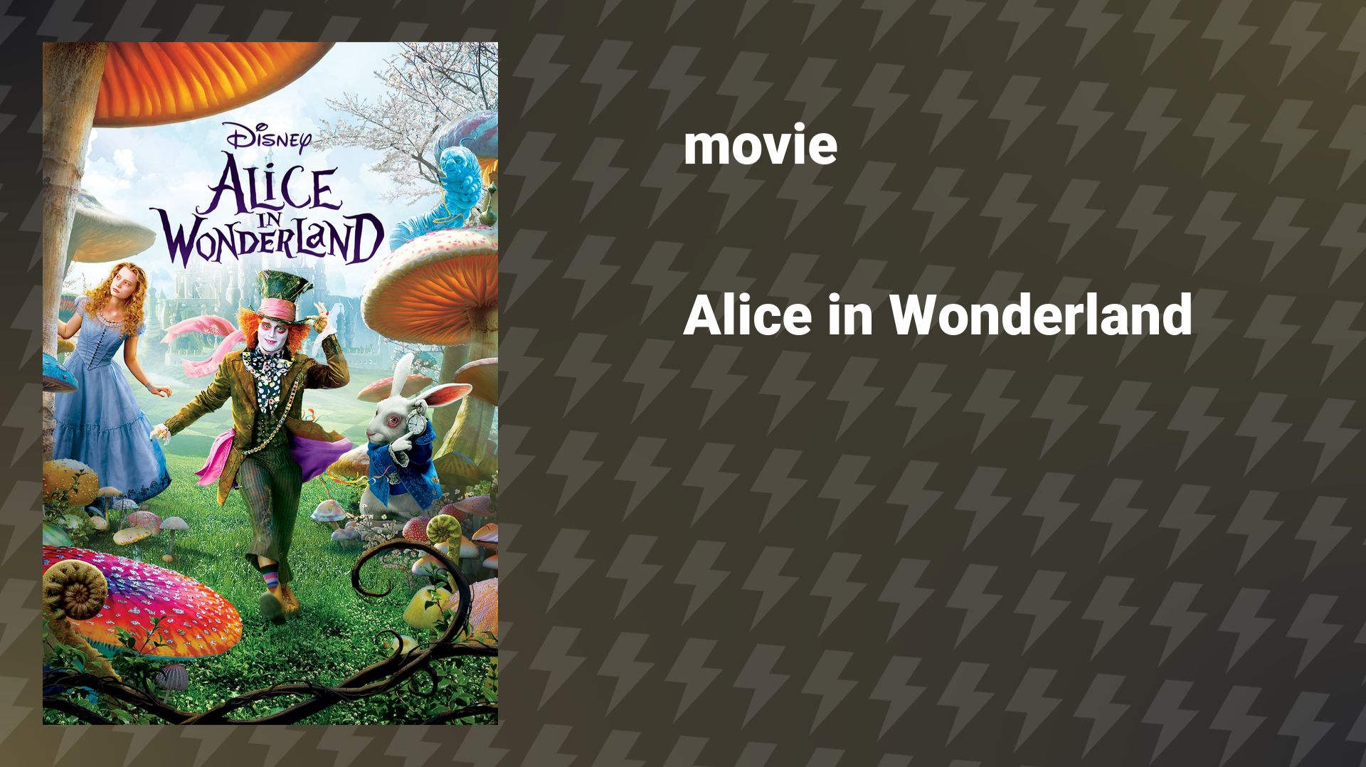 Alice in Wonderland (movie, 2010) смотреть онлайн
