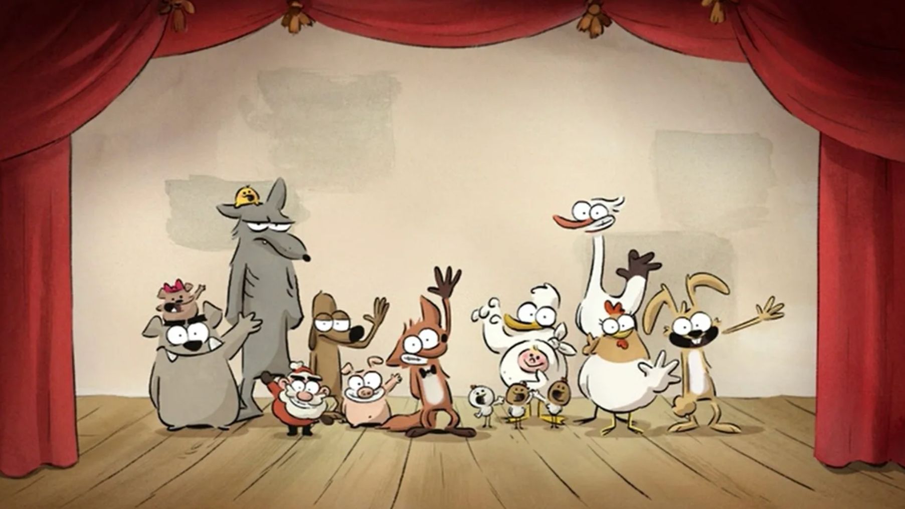 Большой злой лис и другие сказки (2017) / Le grand méchant renard et autres contes...