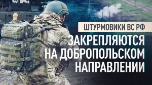 Ставка на тактику малых групп: как штурмовики ВС РФ продвигаются на Добропольском направлении